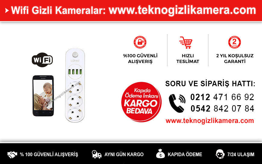kablosuz priz wifi kamera