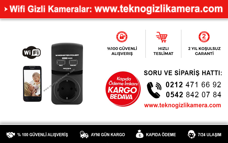usb priz wifi kamera