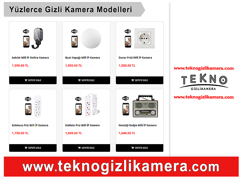 gizli kamera modelleri